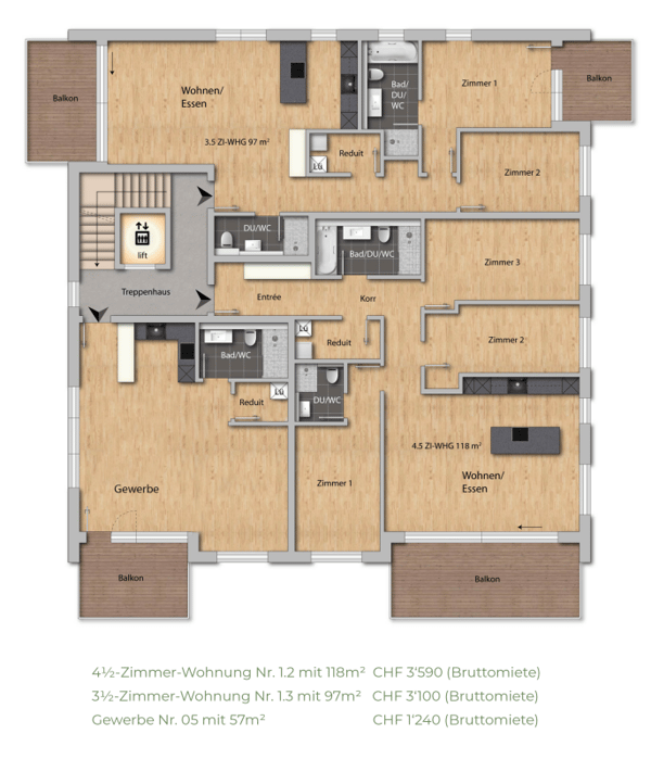 Upgrade your Living! 4½-Zimmer-Attikawohnung mit hohem Ausbaustandard und vielen Extras 7