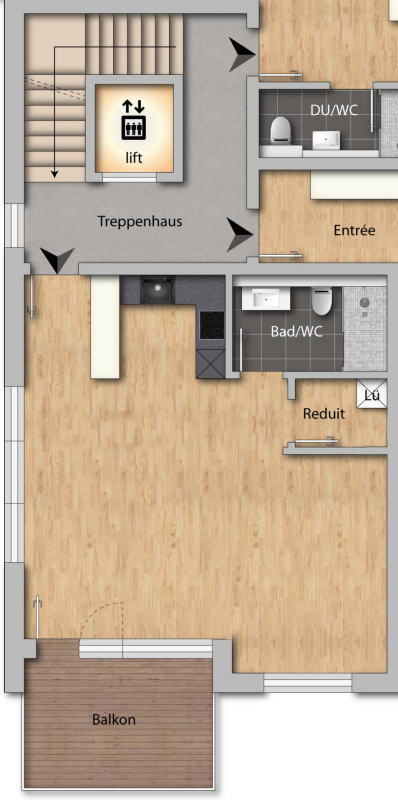 Ihr neuer Standort / Firmensitz im repräsentativen Neubau «Astoria»