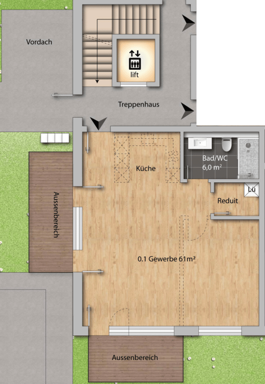 Ihr neuer Standort / Firmensitz im repräsentativen Neubau «Astoria» 4