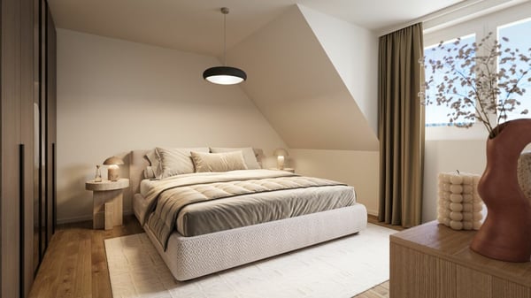 Lichtdurchflutete Dachwohnung im «Waidhof» 5