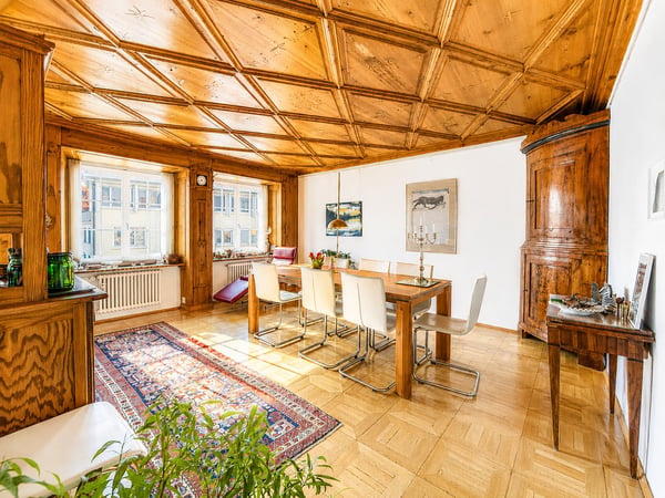 Wohnen über den Dächern der Churer Altstadt charmante Maisonettewohnung im Herzen von Chur 4
