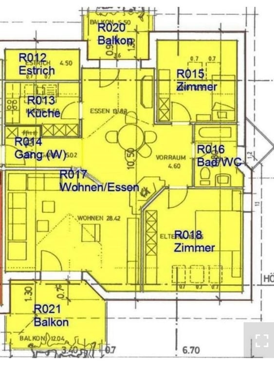 Ankommen und wohlfühlen: Helle 3.5-Zimmer-Dachwohnung in Felsberg 11