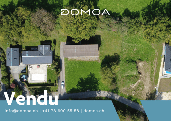 Terrain à bâtir avec projet de 5 Villas - Chénens (FR) 1