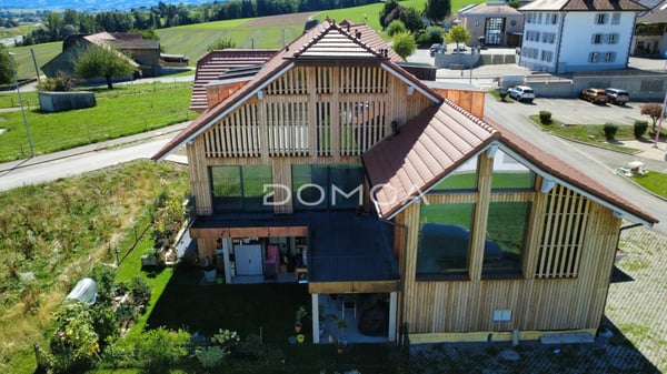 Exceptionnel triplex de 6,5 pièces au coeur d'une ferme rénovée 2