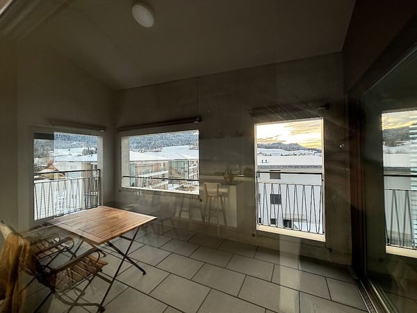 Moderne 4.5-Zimmerwohnung Attika im Herzen von Plaffeien 3