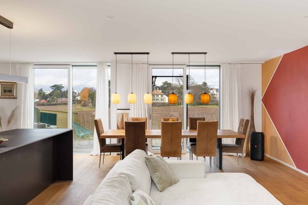 Attique d'exception à Nyon Vue lac & Mont-Blanc 5