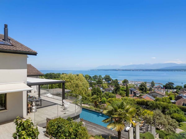 Villa d'exception avec vue spectaculaire sur le Léman 5
