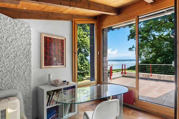 Maison d'architecte avec vue lac imprenable 9
