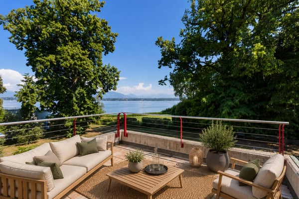 Maison d'architecte avec vue lac imprenable 1