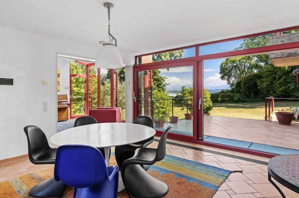 Maison d'architecte avec vue lac imprenable 7