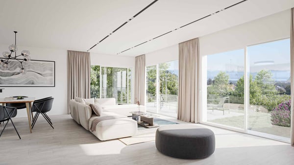 Quatre villas contemporaines au cur d'un écrin de verdure - Lot 2 5