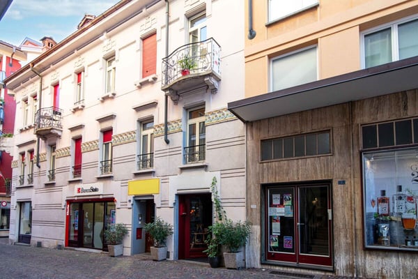 1.5-Zimmer-Wohnung im ersten Stock, im Herzen der Altstadt | Appartamento di 1.5 locali a primo piano, nel cuore della città vecchia 9