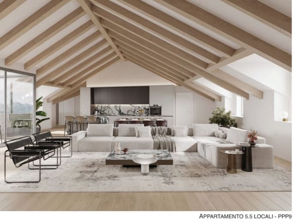 Contrada Residence - 1.5 Zimmer-Attika-Wohnung | Residenza Contrada - Appartamento Attico di 1.5 locali 1