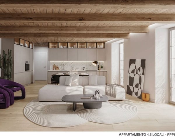 Contrada Residence - 1.5 Zimmer-Wohnung am 2. Stock | Residenza Contrada - Appartamento di 1.5 al secondo piano 4