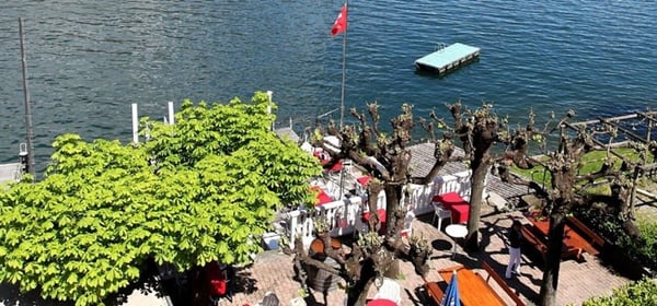 Romantisches Hotel am See mit Privatstrand Restaurant und wunderschöner Aussicht 6