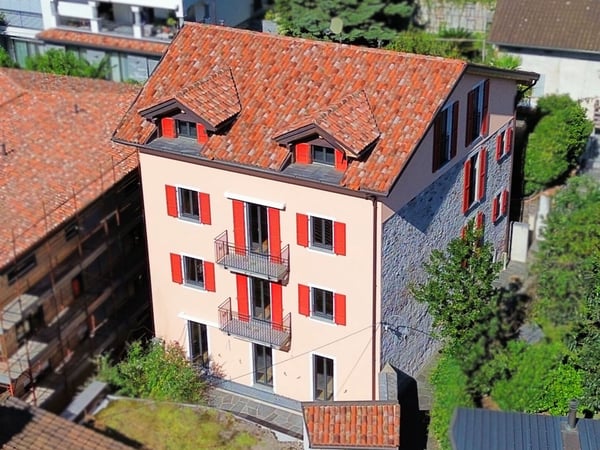 Residenza Gatti: Neues Projekt mit drei 3 ½-Zimmer-Wohnungen und einem 2 ½-Zimmer- Dachgeschoss | Casa Gatti: Nuovo progetto con 3 appartamenti di 3 ½ locali e attico di 2 ½ locali 1