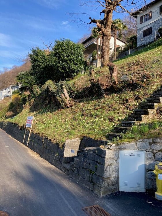 Terreno Edificabile a Magadino con vista lago - Grundstück mit Seesicht | Gambarogno Magadino Grundstück mit Seesicht 7