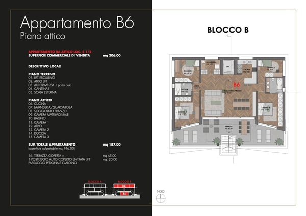Letzte verfügbare 5.5-Zimmer-Duplex-Penthousewohnung als Zweitwohnsitz in Losone 16