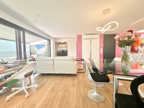 Modernes Penthouse mit 40 m² Terrasse und Panoramablick über Locarno 4