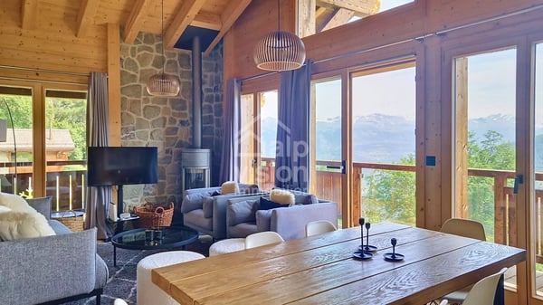 CHALET 3,5 PIÈCES VUE PANORAMIQUE ET NATURE AU COEUR DES 4 VALLÉES 4