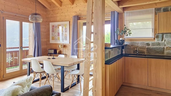 CHALET 3,5 PIÈCES VUE PANORAMIQUE ET NATURE AU COEUR DES 4 VALLÉES 3
