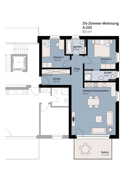 Charmante und moderne Wohnung zu mieten! 9