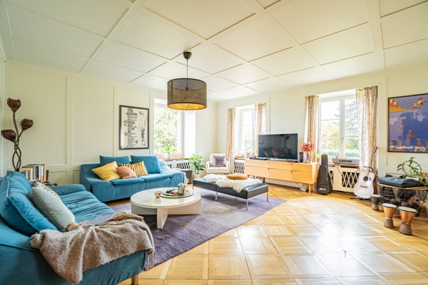 Historisches MFH mit 3 Einheiten und privatem Seepark mit EFH in Richterswil 12