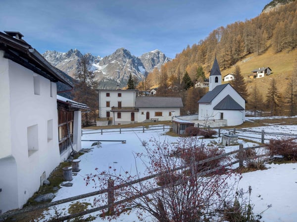 Projekt Chesa Alvetern - 1-Zimmer OG-Neubau-Ferienwohnung in S-charl 7