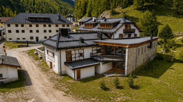 EINMALIGE CHANCE: Crusch Alba - betriebsbereites Hotelensemble in S-Charl 1