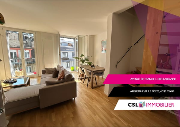 Charmant appartement au centre de Lausanne 1
