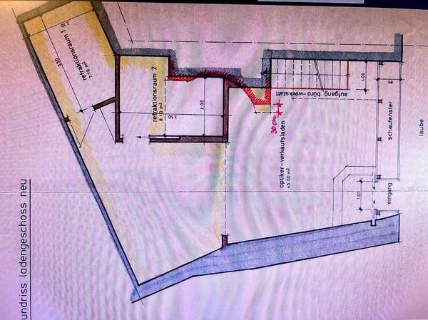 Duplex Ladenlokal ehemaliges Optikergeschäft 2