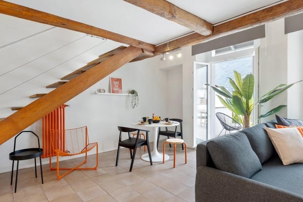 1 locali Duplex arredato in Via San Gottardo a Bellinzona 1