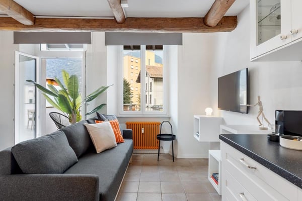 1 locali Duplex arredato in Via San Gottardo a Bellinzona 3