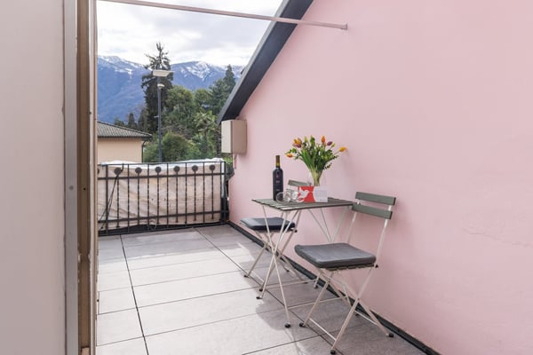 Monolocale arredato e attrezzato con piccola terrazza - Ascona centro 8