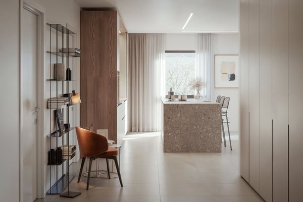 Ampio appartamento di 4.5 locali con giardino privato 11