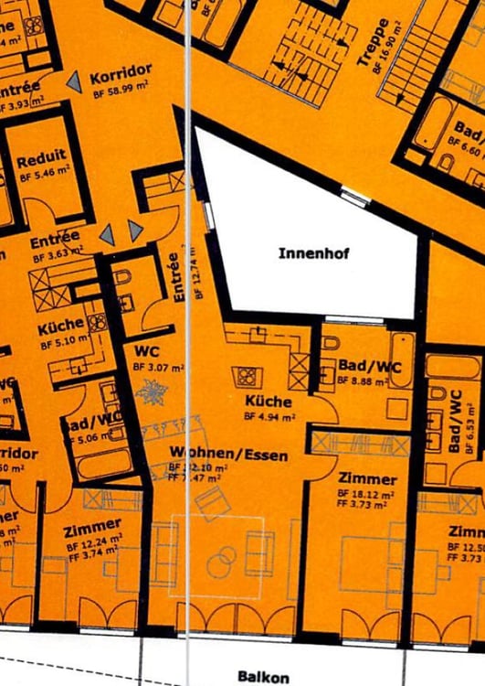 Moderne 1-Zimmer-Wohnung mit Balkon und Garage in Wetzikon 13