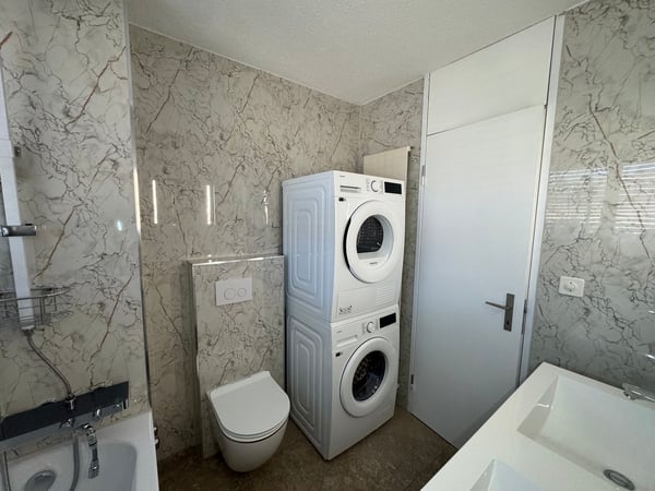 neu renovierte Wohnung, privater Waschturm 9