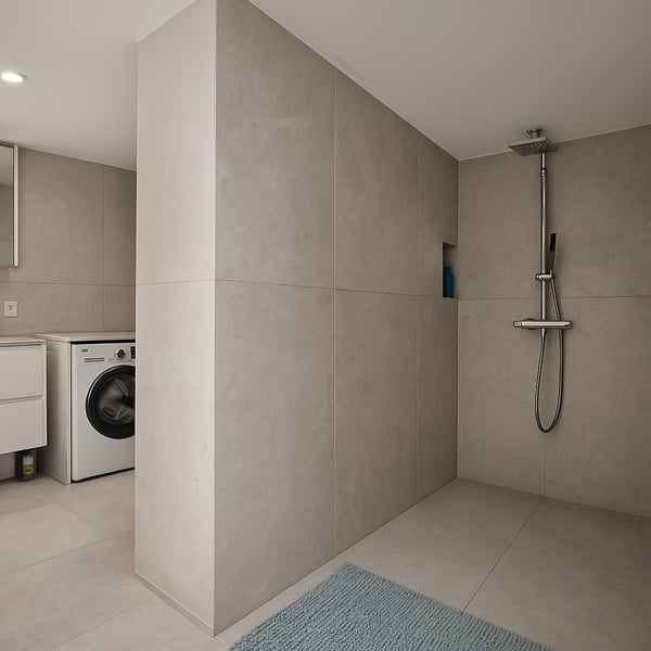 Moderne Erdgeschosswohnung mit Regendusche und mini-Garten 3