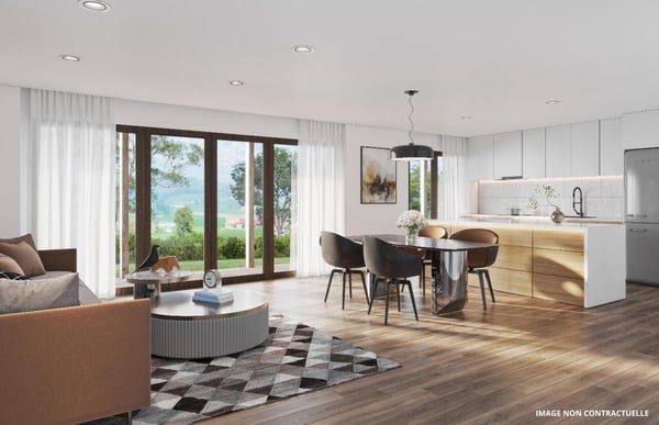 VUE PANORAMIQUE - 1.5 pces avec terrasse de 24 m2 orientée Ouest ! 5