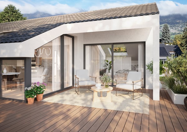 Immeuble de 3 perles de haut standing avec une vue magique 5