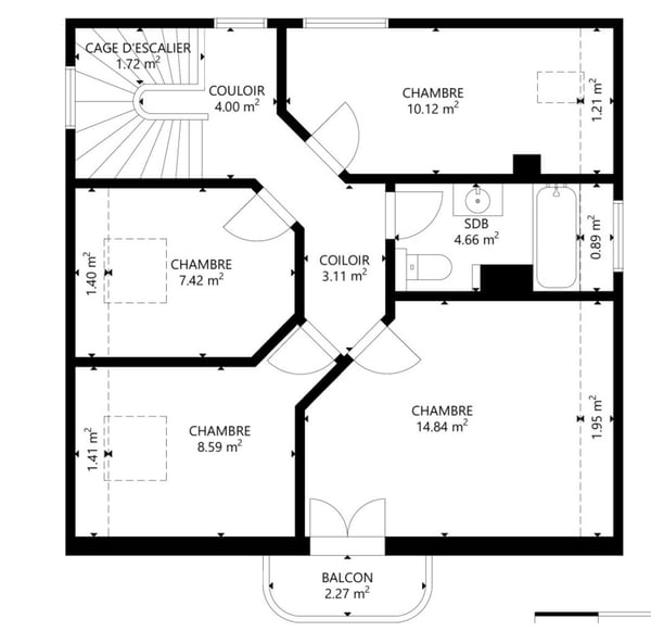 Maison individuelle à Chailly de 160 m2 + un sous-sol d'env. 60 m2! 8