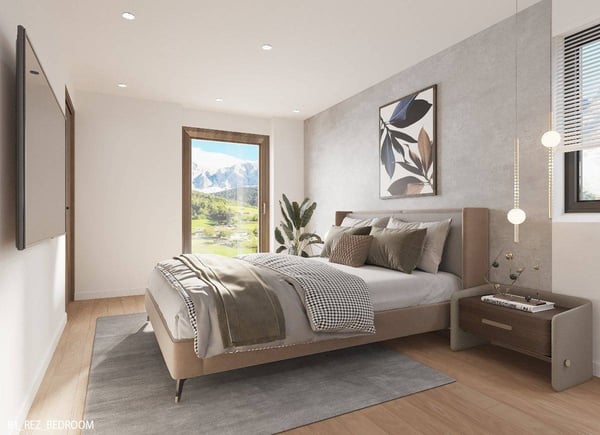 ATTIQUE DE 5,5 PCES AVEC HAUTEUR DE PLAFOND DE PLUS DE 4 M ET LOGGIA 7