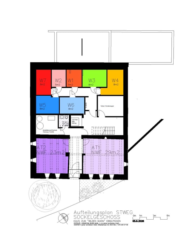 Aussergewöhnlicher Dachraum / LETZTE WOHNUNG Nr. W5 10