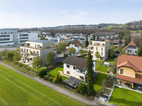 SPITZMATTE DUO - 12 moderne Eigentumswohnungen mit Top-Anbindung in Flamatt 1
