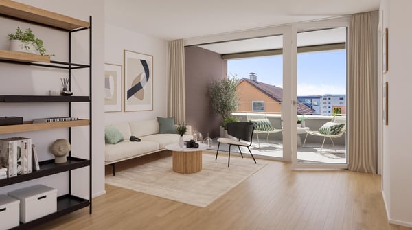 1.5 Zimmerwohnung in Hunzenschwil 3