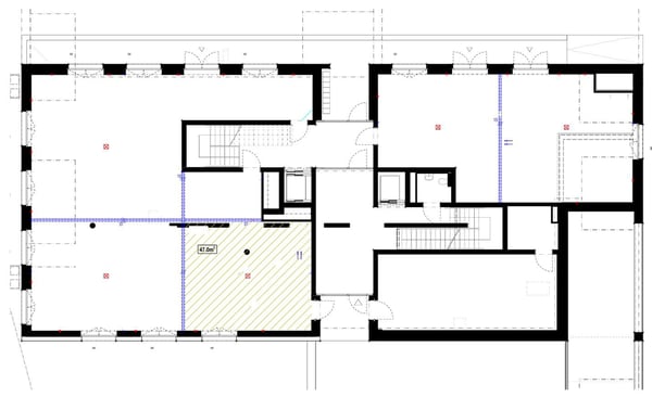 NEUBAU: Repräsentative Gewerbefläche an prominenter Lage mit 47m2 2