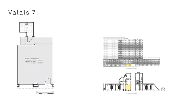 VALAIS 7 - Arcade commerciale d'env. 55 m2 A LOUER 5