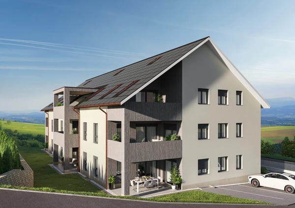 4.5-Zimmer Attikawohnung mit Balkon in Gansingen mieten 2