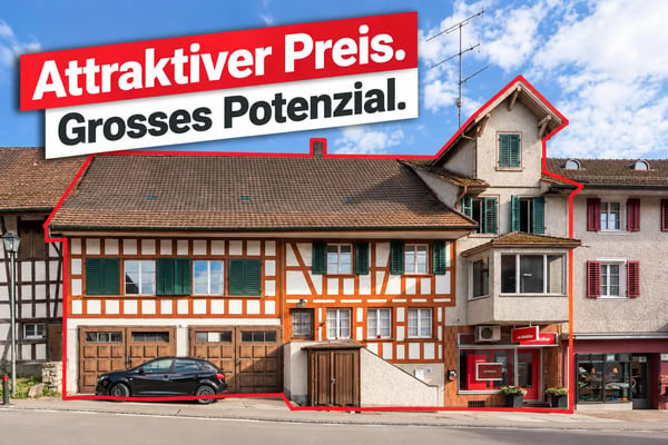 Wohn- und Geschäftshaus mit 3 Einheiten in Andelfingen 1