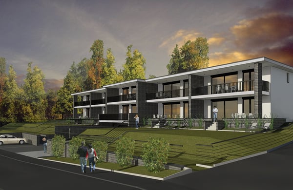 Grande appartamento 1.5 locali con vista panoramica a Novazzano 2